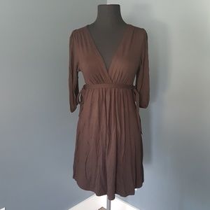 Zara brown dress